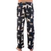 imageLazy One Bear ampamp Bigfoot Pajama Pants For Men Mens Separate Bottoms Lounge Pants Funny HumorousNavy Blue
