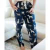 imageLazy One Bear ampamp Bigfoot Pajama Pants For Men Mens Separate Bottoms Lounge Pants Funny HumorousNavy Blue
