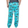 imageLazy One Funny Ocean Pajama Pants For Men Mens Separate Bottoms Lounge Pants Fishing PJsLight Blue Wide Awake Sharks Pajama Pants