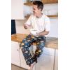 imageLazy One Funny Ocean Pajama Pants For Men Mens Separate Bottoms Lounge Pants Fishing PJsTaco Pj Pant