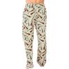 imageLazy One Novelty Pajama Pants For Men Mens Separate Bottoms Lounge Pants FunnyBeige Old West Guns Pajama Pants