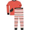 imageLazy One Warm LongSleeve PJ Sets for Girls and Boys Cozy Comfy Funny Kids Pajama Sets Animal Bear ampamp MoosePinkred Bear Hug Pajama Sets