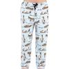 Lazy Ass Blue Pj Pant
