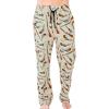 Beige Old West Guns Pajama Pants