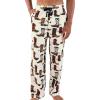 White Boot Mens Pants