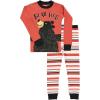 imageLazy One Warm LongSleeve PJ Sets for Girls and Boys Cozy Comfy Funny Kids Pajama Sets Animal Bear ampamp MoosePinkred Bear Hug Pajama Sets