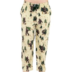 imageLazy One Bear ampamp Bigfoot Pajama Pants For Men Mens Separate Bottoms Lounge Pants Funny HumorousBigfoot Pajama Pants