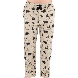 imageLazy One Bear ampamp Bigfoot Pajama Pants For Men Mens Separate Bottoms Lounge Pants Funny HumorousMountain Bear Pajama Pants