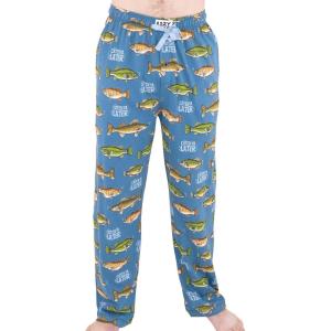 imageLazy One Funny Ocean Pajama Pants For Men Mens Separate Bottoms Lounge Pants Fishing PJsCatch Ya Later Pj Pant