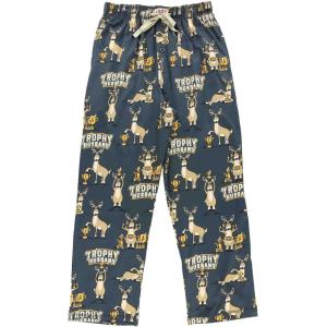 imageLazy One Novelty Pajama Pants For Men Mens Separate Bottoms Lounge Pants FunnyTrophy Husband Pajama Pants