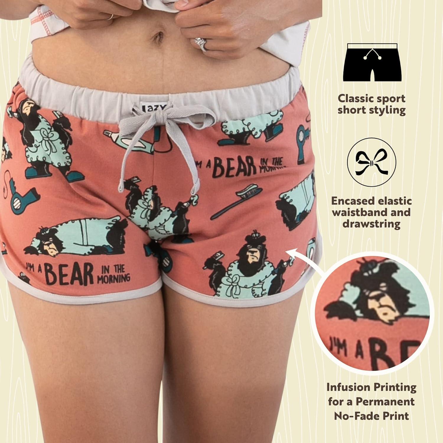 imageLazy One Tank and Shorts Pajama Separates Cute Summer Pajamas for Women MixandMatch Vintage Styling SeparatesBear in Am Shorts