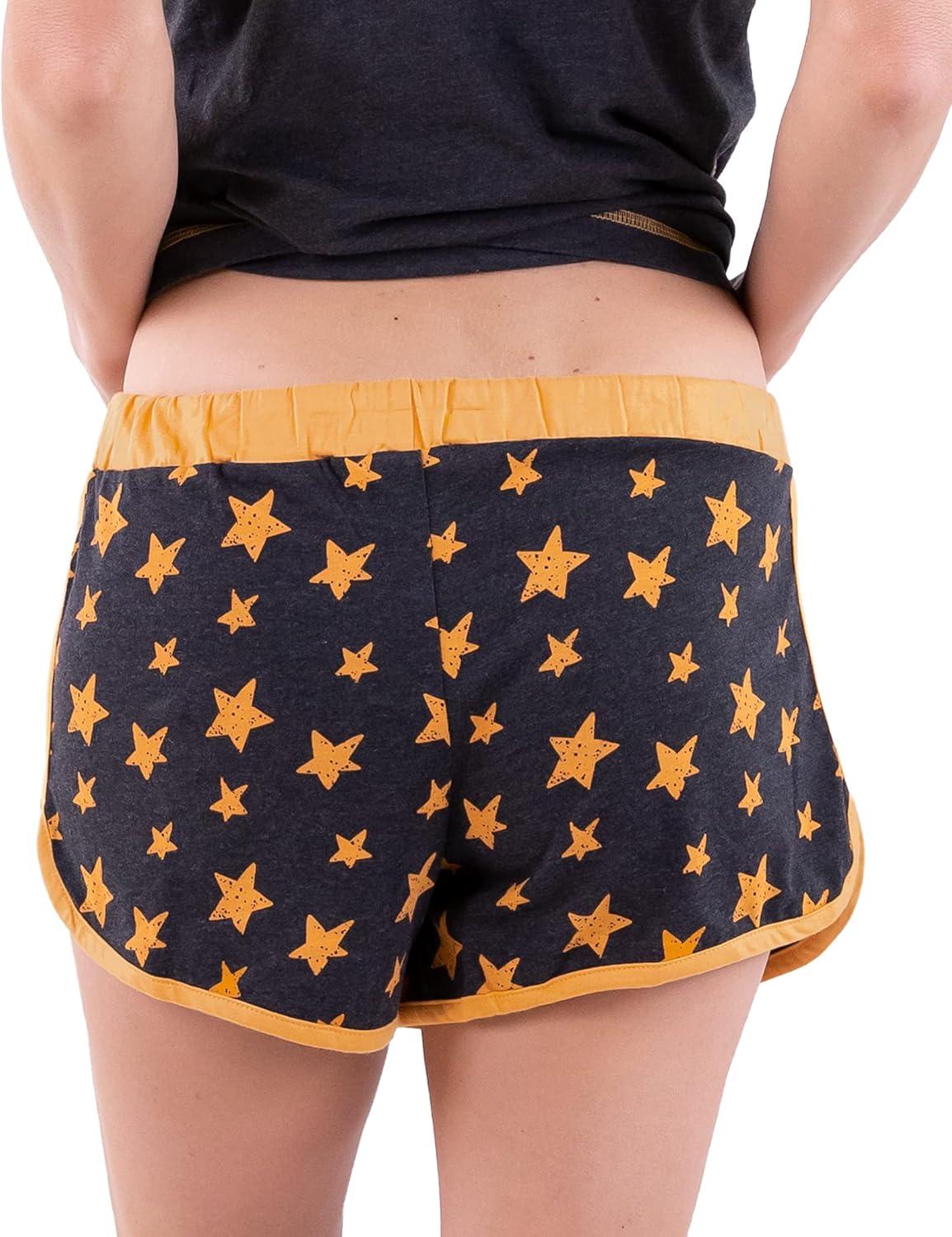 imageLazy One Tank and Shorts Pajama Separates Cute Summer Pajamas for Women MixandMatch Vintage Styling SeparatesDream Under That Stars Shorts
