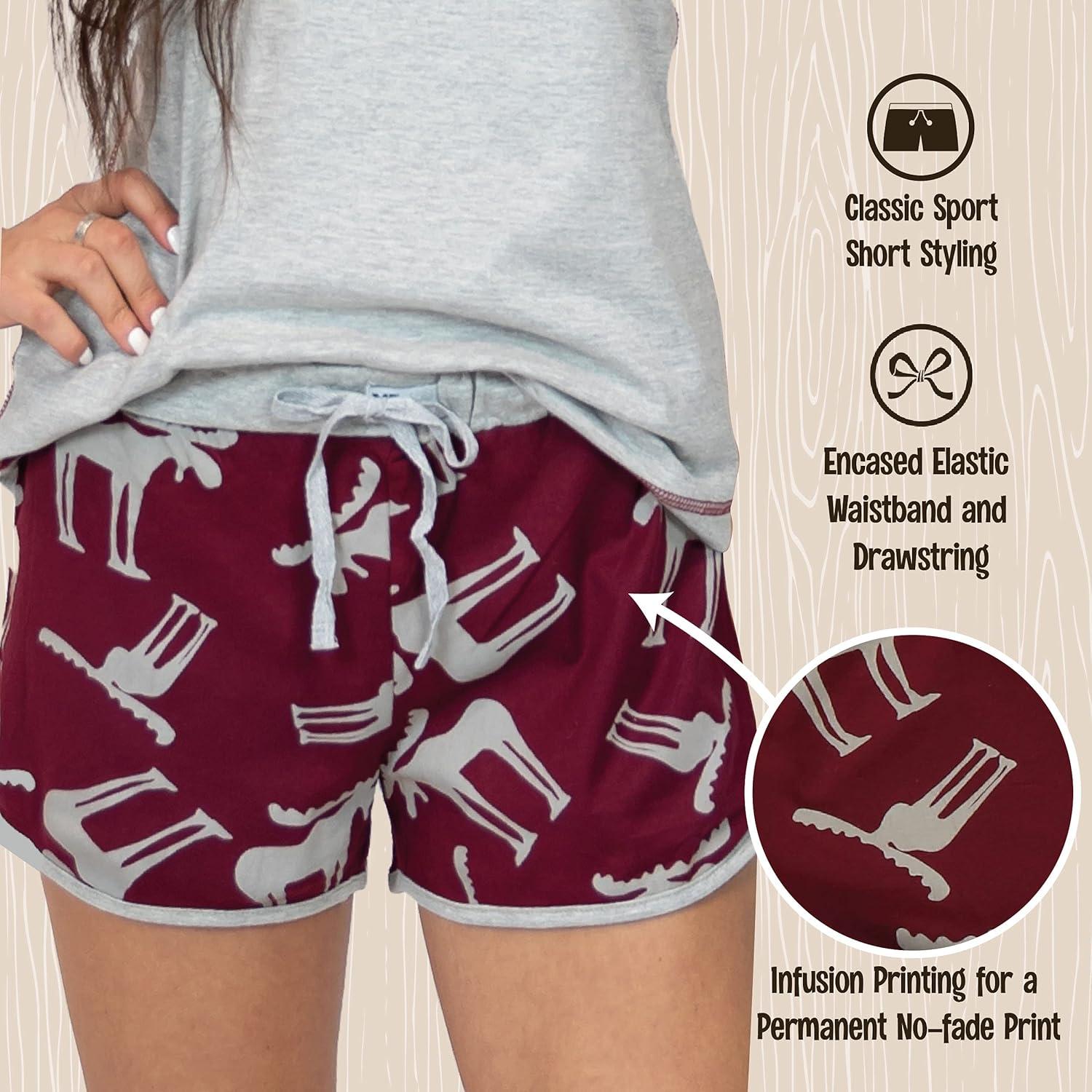 imageLazy One Tank and Shorts Pajama Separates Cute Summer Pajamas for Women MixandMatch Vintage Styling SeparatesFunky Moose Shorts