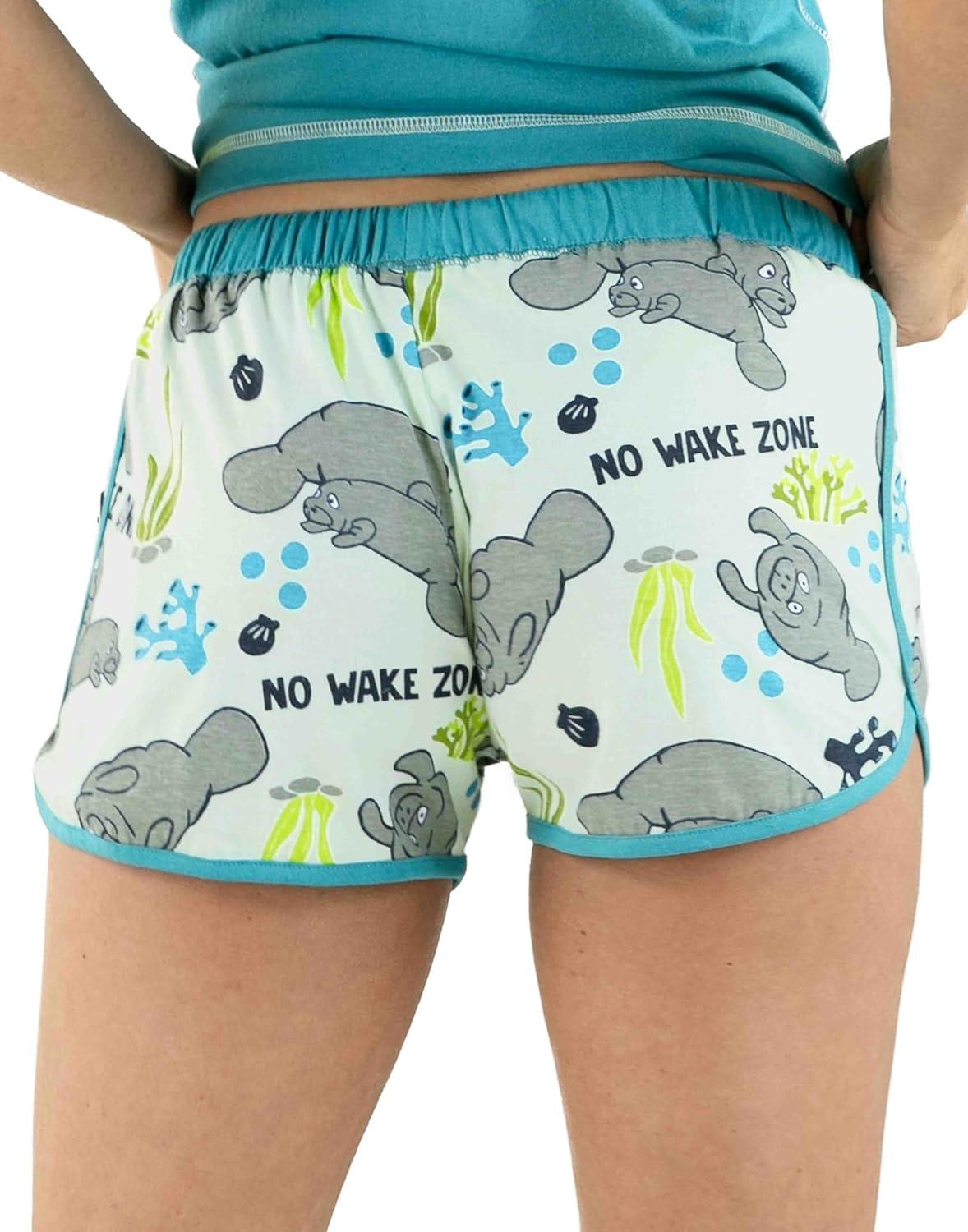imageLazy One Tank and Shorts Pajama Separates Cute Summer Pajamas for Women MixandMatch Vintage Styling SeparatesNo Wake Zone Shorts