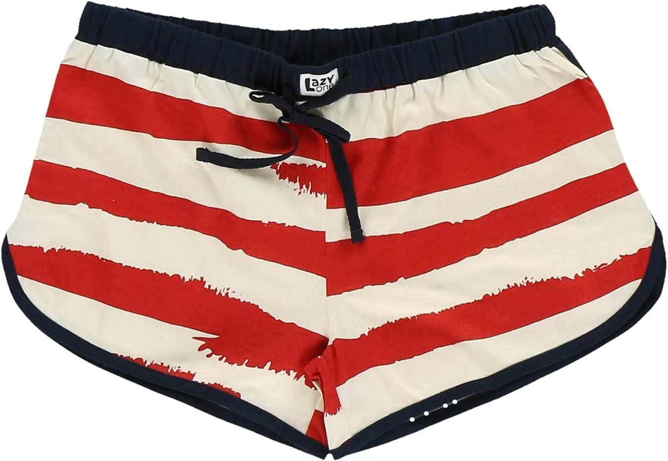 imageLazy One Tank and Shorts Pajama Separates Cute Summer Pajamas for Women MixandMatch Vintage Styling SeparatesStars  Stripes Shorts