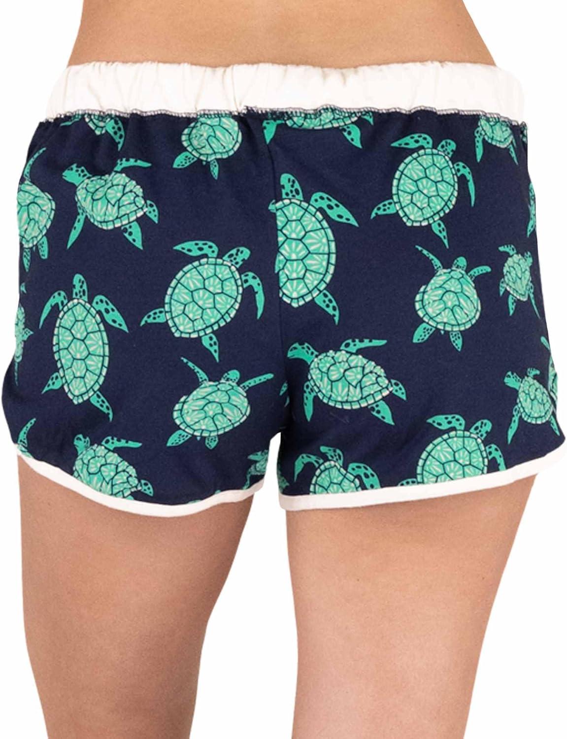 imageLazy One Tank and Shorts Pajama Separates Cute Summer Pajamas for Women MixandMatch Vintage Styling SeparatesTurtley Awesome Shorts