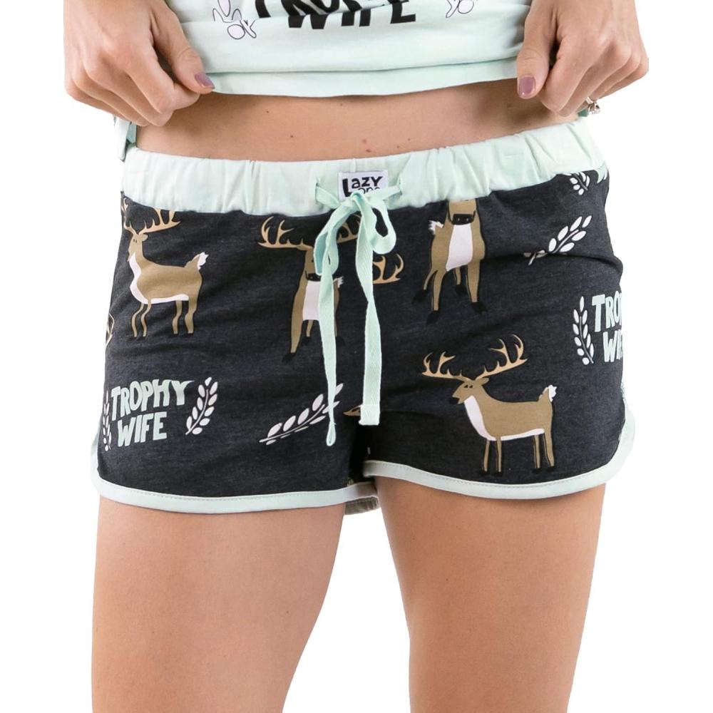 imageLazy One Tank and Shorts Pajama Separates Cute Summer Pajamas for Women MixandMatch Vintage Styling SeparatesTrophy Wife Shorts