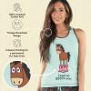 imageLazy One Tank and Shorts Pajama Separates Cute Summer Pajamas for Women MixandMatch Vintage Styling SeparatesBooty Sleep Tank Top