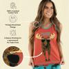 imageLazy One Tank and Shorts Pajama Separates Cute Summer Pajamas for Women MixandMatch Vintage Styling SeparatesDont Moose Tank Top
