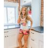 imageLazy One Tank and Shorts Pajama Separates Cute Summer Pajamas for Women MixandMatch Vintage Styling SeparatesDont Moose With Me Shorts