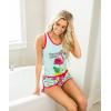 imageLazy One Tank and Shorts Pajama Separates Cute Summer Pajamas for Women MixandMatch Vintage Styling SeparatesDreams of Paradise Shorts