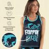 imageLazy One Tank and Shorts Pajama Separates Cute Summer Pajamas for Women MixandMatch Vintage Styling SeparatesFlipping Tired Dolphin Tank Top