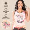 imageLazy One Tank and Shorts Pajama Separates Cute Summer Pajamas for Women MixandMatch Vintage Styling SeparatesGood Vibes Tank Top