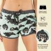 imageLazy One Tank and Shorts Pajama Separates Cute Summer Pajamas for Women MixandMatch Vintage Styling SeparatesGrey Bearly Awake Shorts