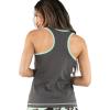 imageLazy One Tank and Shorts Pajama Separates Cute Summer Pajamas for Women MixandMatch Vintage Styling SeparatesGrey Bearly Awake Tank Top