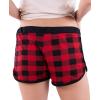 imageLazy One Tank and Shorts Pajama Separates Cute Summer Pajamas for Women MixandMatch Vintage Styling SeparatesRed Plaid Shorts