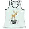 imageLazy One Tank and Shorts Pajama Separates Cute Summer Pajamas for Women MixandMatch Vintage Styling SeparatesTrophy Wife Tank Top