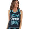 Flipping Tired Dolphin Tank Top