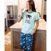 imageLazy One Pajamas for Women Cute Farm Pajama Pants and Top SeparatesMoody Womens Pajama Shirt