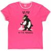 imageLazy One Pajamas for Women Cute Garden and Bear Pajama Pants and Top SeparatesBear in the Morning Pink Pajama Shirt