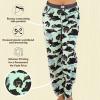 imageLazy One Pajamas for Women Cute Garden and Bear Pajama Pants and Top SeparatesBearly Awake Blue Pajama Pant