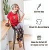 imageLazy One Pajamas for Women Cute Garden and Bear Pajama Pants and Top SeparatesLove My Bed Womens Pajama Shirt