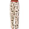 imageLazy One Pajamas for Women Cute Moose Pajama Pants and Top SeparatesChocolate Moose Pajama Pant