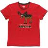 imageLazy One Pajamas for Women Cute Moose Pajama Pants and Top SeparatesChocolate Moose Pajama Shirt