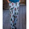 imageLazy One Pajamas for Women Cute Moose Pajama Pants and Top SeparatesChristmas Bigfoot Pajama Pant