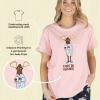 imageLazy One Pajamas for Women Cute Moose Pajama Pants and Top SeparatesDont Do Mornings Moose Womens Pajama Shirt