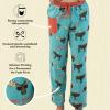 imageLazy One Pajamas for Women Cute Moose Pajama Pants and Top SeparatesDont Moose Pajama Pant
