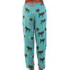 imageLazy One Pajamas for Women Cute Moose Pajama Pants and Top SeparatesDont Moose Pajama Pant