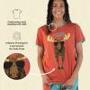 imageLazy One Pajamas for Women Cute Moose Pajama Pants and Top SeparatesDont Moose Pajama Shirt