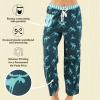 imageLazy One Pajamas for Women Cute Moose Pajama Pants and Top SeparatesFunky Moose Blue Womens Pajama Pant