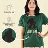 imageLazy One Pajamas for Women Cute Moose Pajama Pants and Top SeparatesI Believe Bigfoot Pajama Shirt