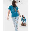 imageLazy One Pajamas for Women Cute Moose Pajama Pants and Top SeparatesLet It Snow Womens Pajama Pant