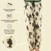 imageLazy One Pajamas for Women Cute Moose Pajama Pants and Top SeparatesMama Squatch Pajama Pant