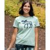 imageLazy One Pajamas for Women Cute Moose Pajama Pants and Top SeparatesMountain Moose Pajama Shirt