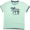 imageLazy One Pajamas for Women Cute Moose Pajama Pants and Top SeparatesMountain Moose Pajama Shirt