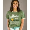 imageLazy One Pajamas for Women Cute Ocean Pajama Pants and Top SeparatesLake It Easy Pajama Shirt